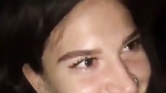 Russian beauty gives a nice blowjob to her favorite guy
